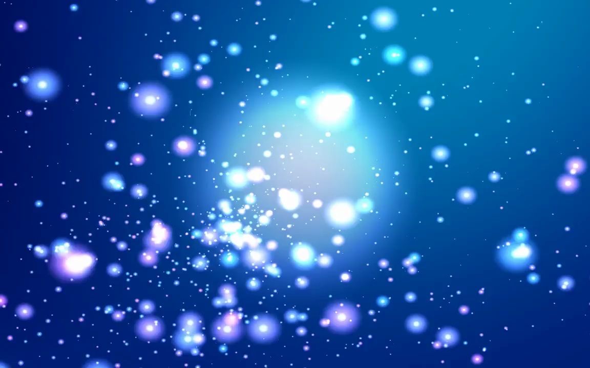 舞台背景 ▏s53 2k画质蓝色星空光线光效粒子led背景视频素材 led显示