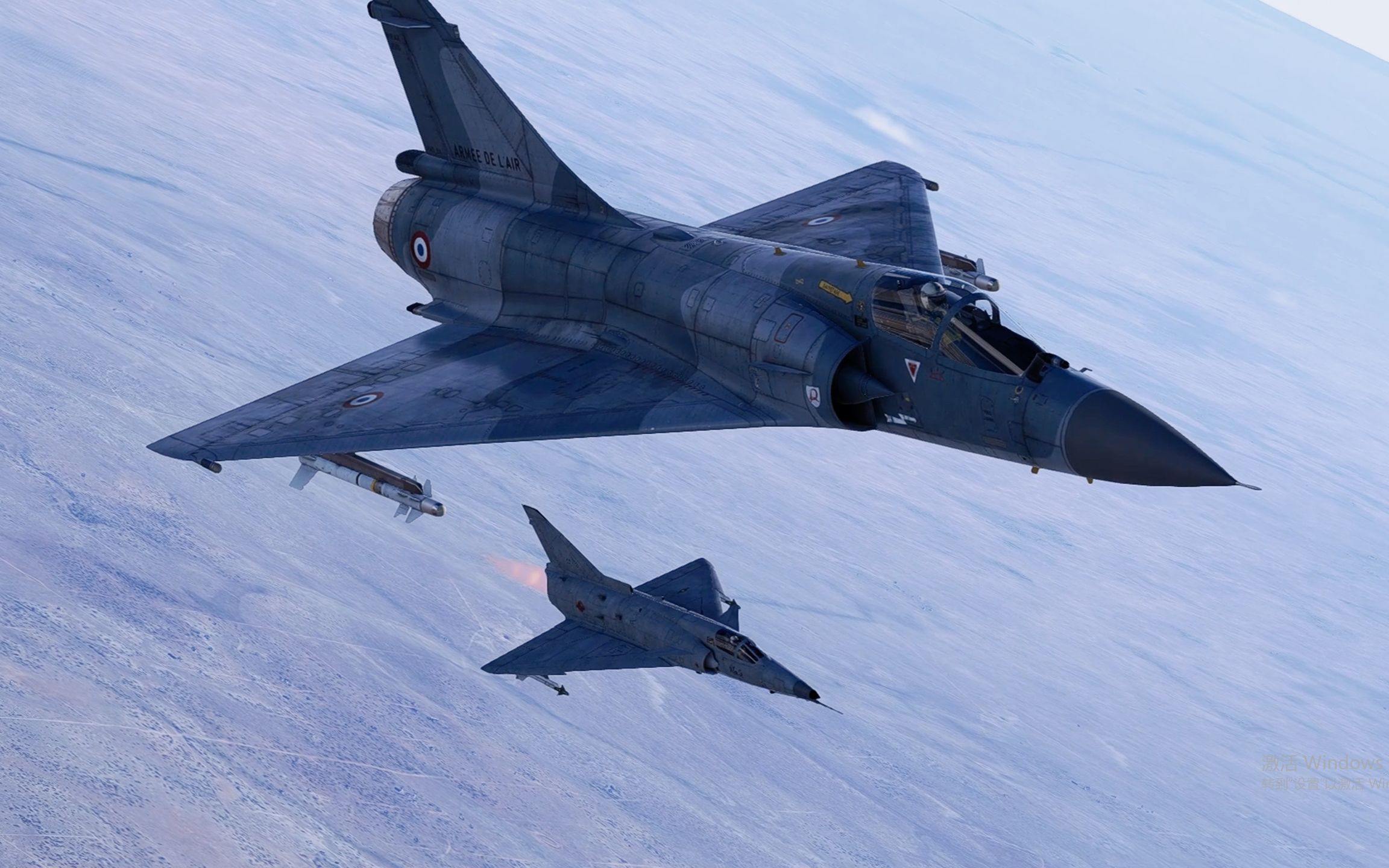 【战争雷霆】三角翼绝唱与你 幻影2000c-s5击杀集锦 into the fire