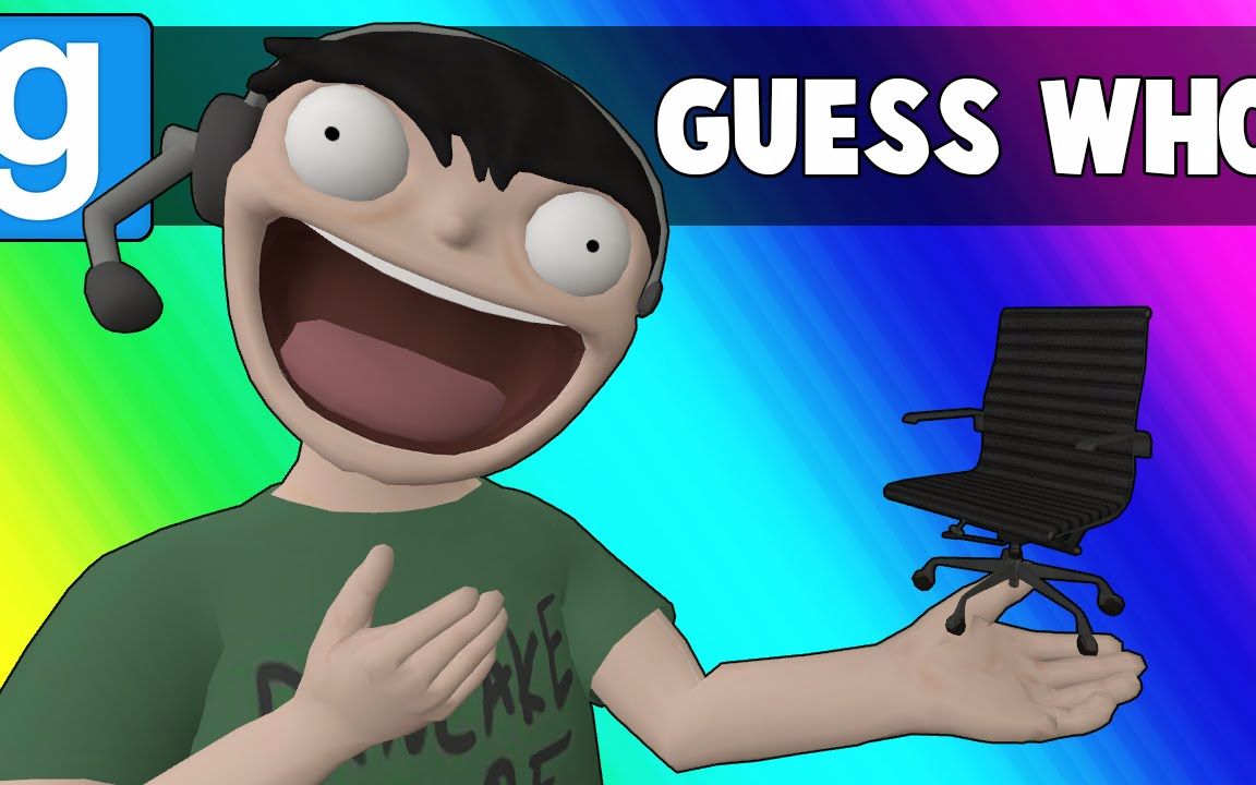 【vanoss gaming】中文:gmod猜猜我是谁 - 不会倒的椅子!