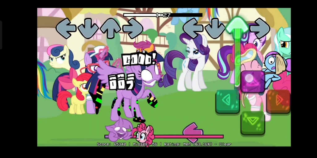 [图]Twilight-Sparkle vs PinkiePie (UTAU)