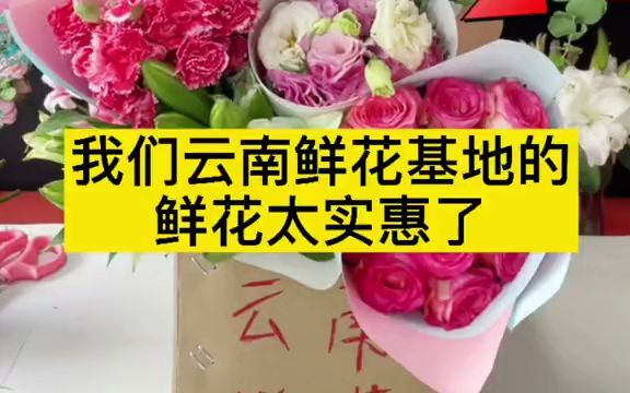 [图]【网红鲜花店】一双拖鞋换一箱鲜花！云南鲜花基地给你鲜花自由！