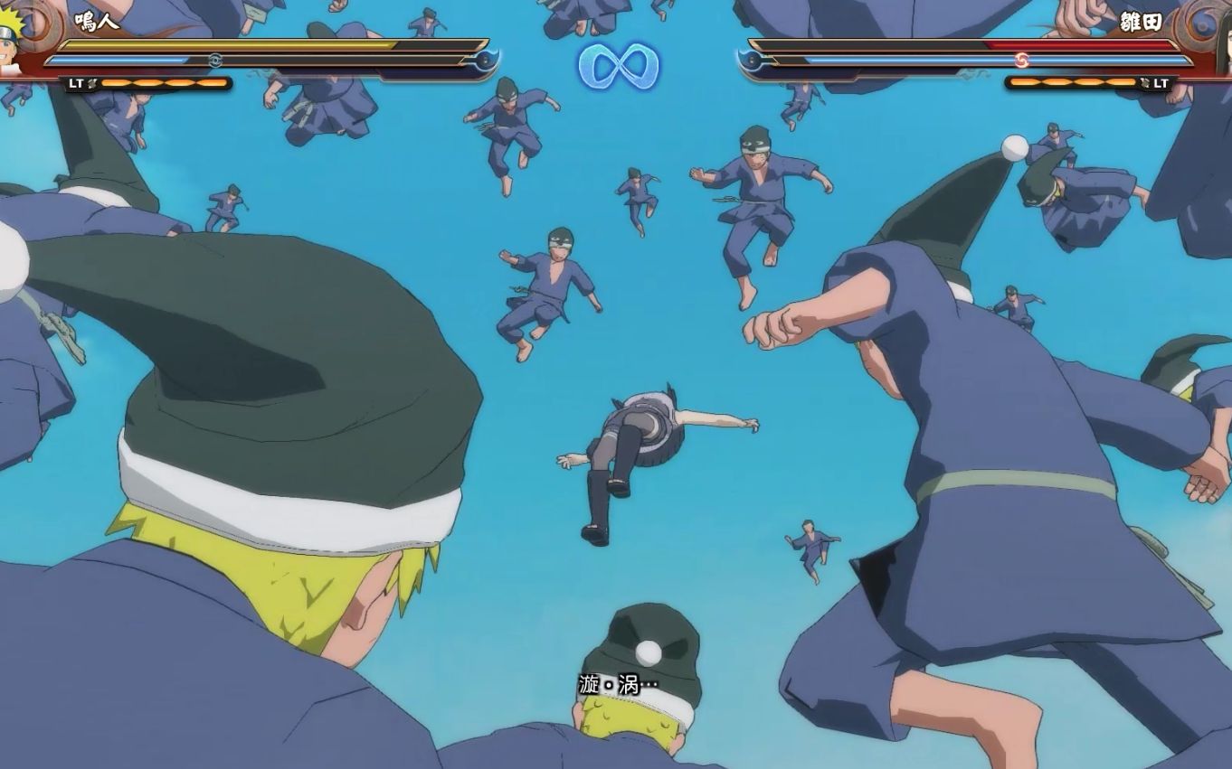 火影忍者究极风暴4【技能篇】89:幼年鸣人对打成年雏田