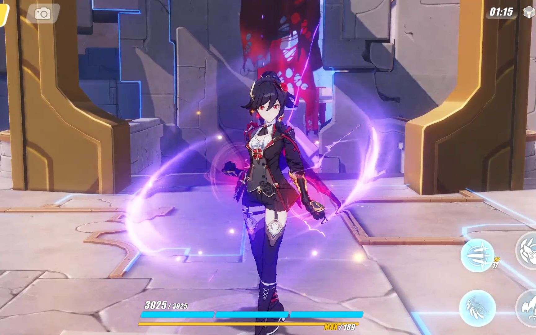 崩坏3皮肤欣赏符华血月魔影