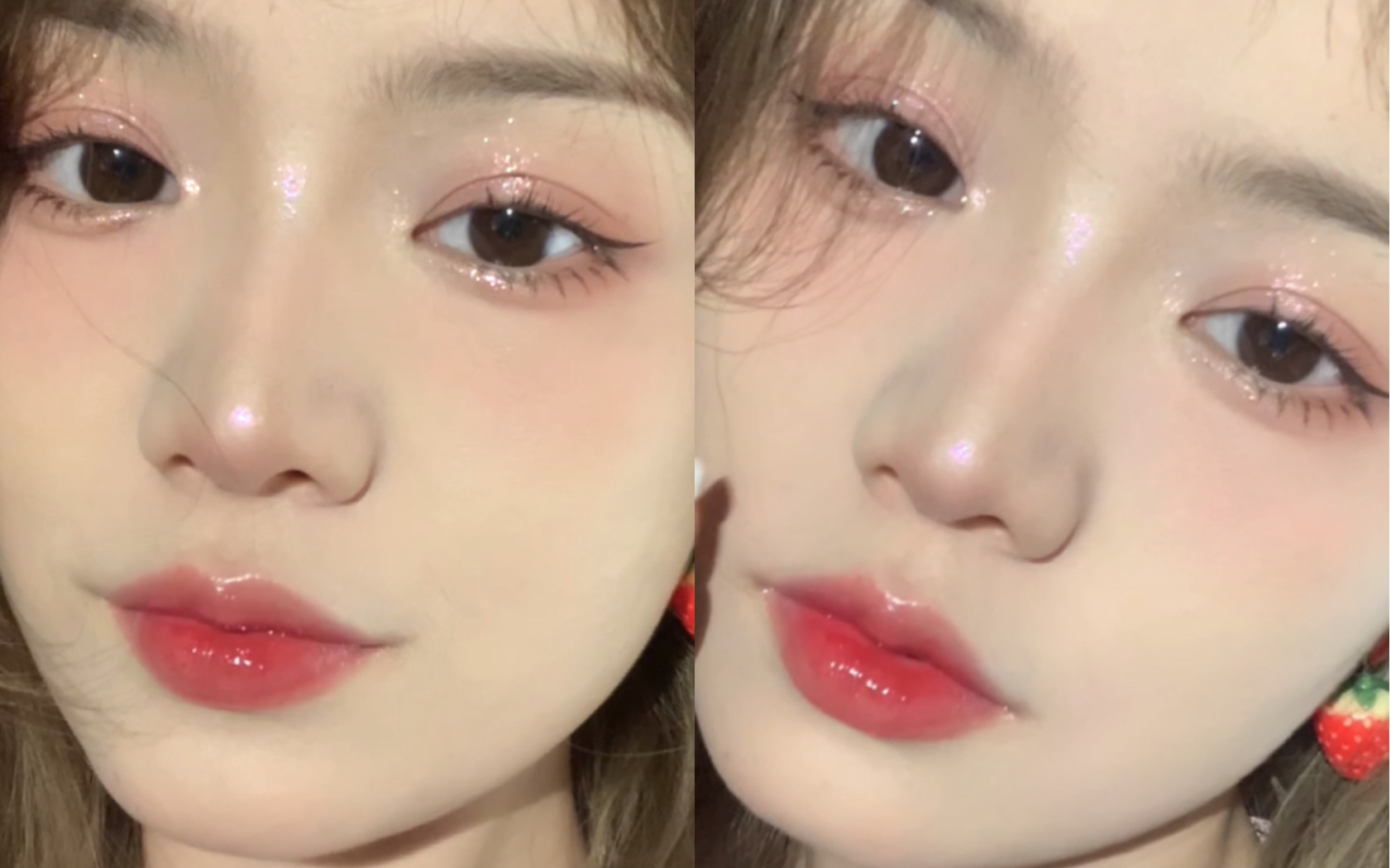 高血糖慎点我晕这也太甜了超的蜜桃奶醉妆来啦