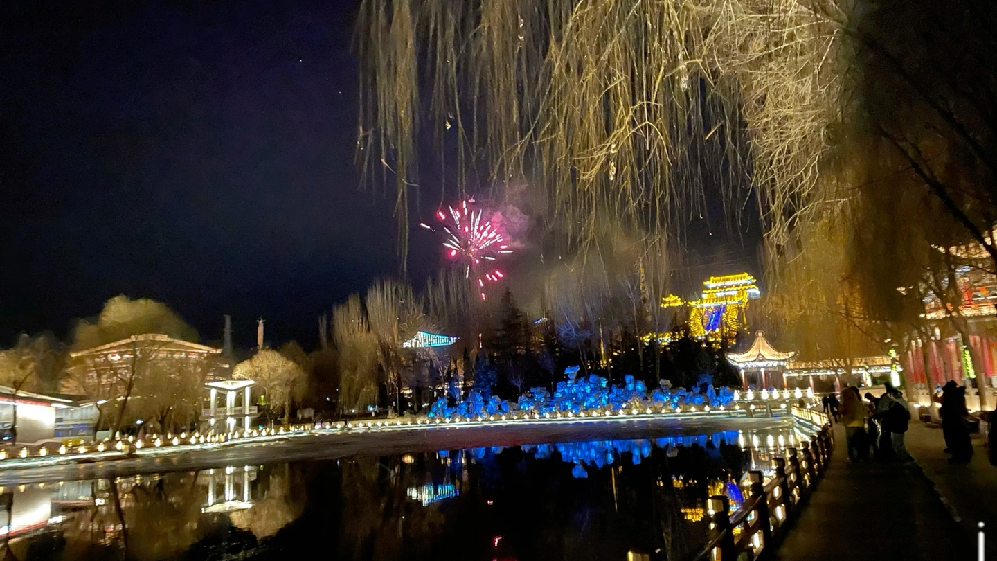 兰州夜景走一波 城关到西固