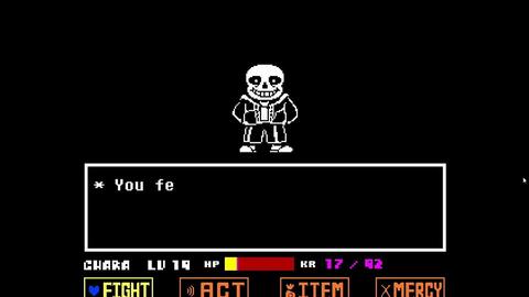 Undertale (Bad Time Simulator) ▻ Jotaro Sans Battle 