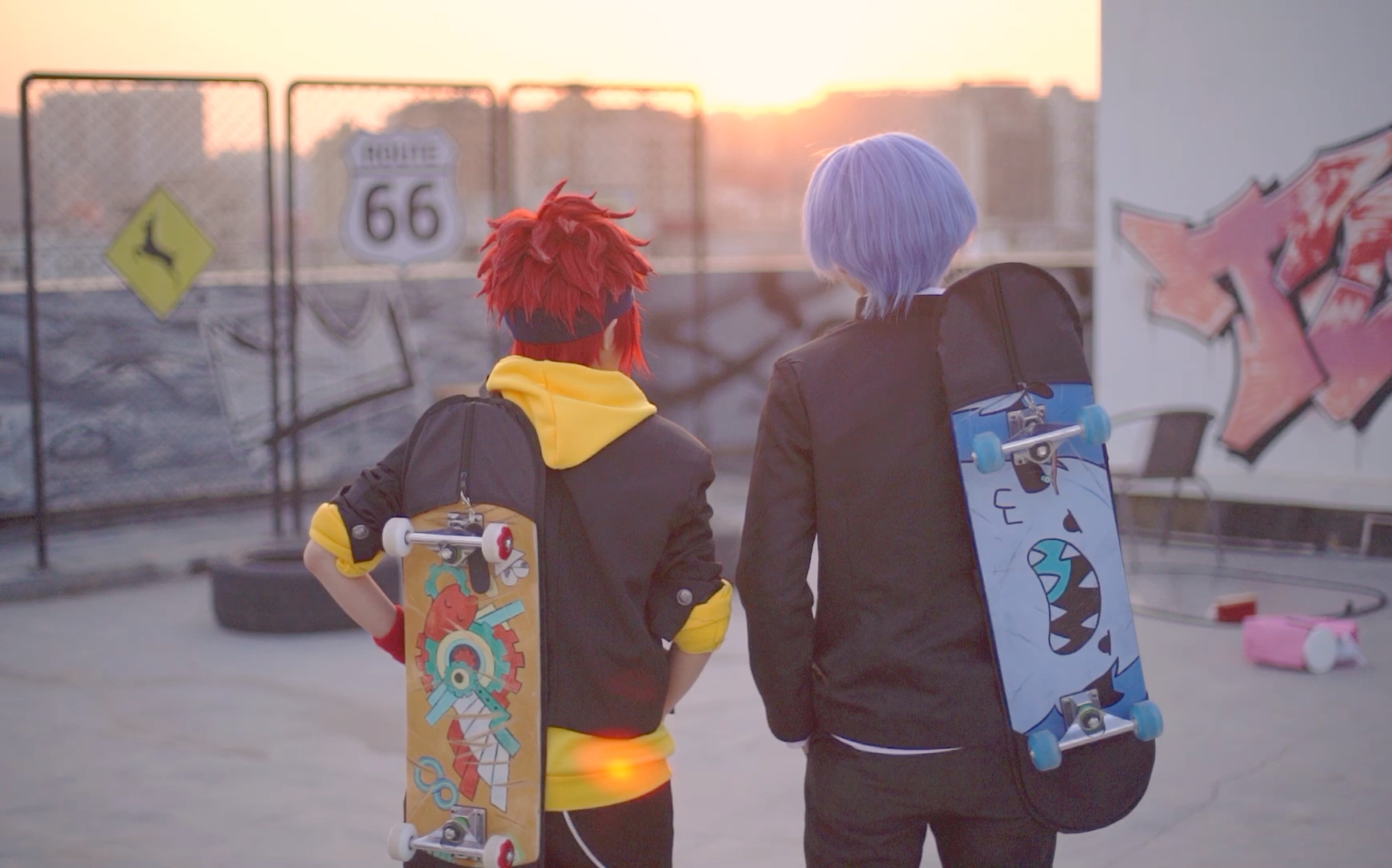 【无限滑板|cos】兰暦 cp向同人视频预告