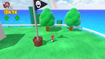 超级马里奥3D新世界地图