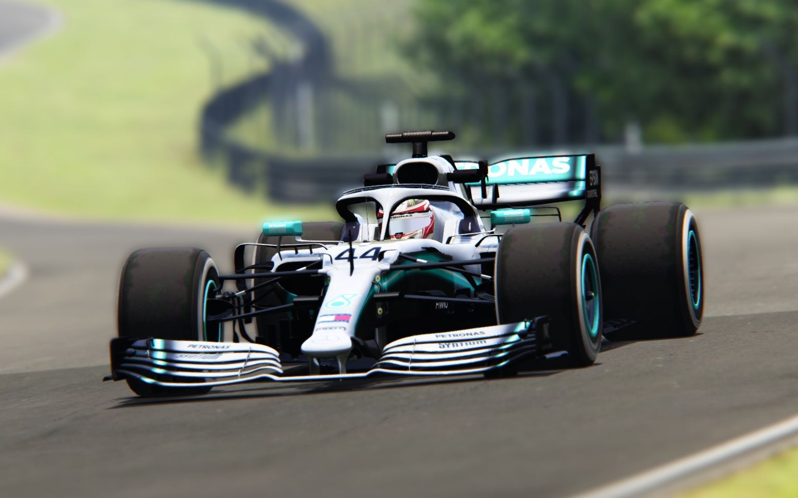 神力科莎梅赛德斯w10纽博格林北环