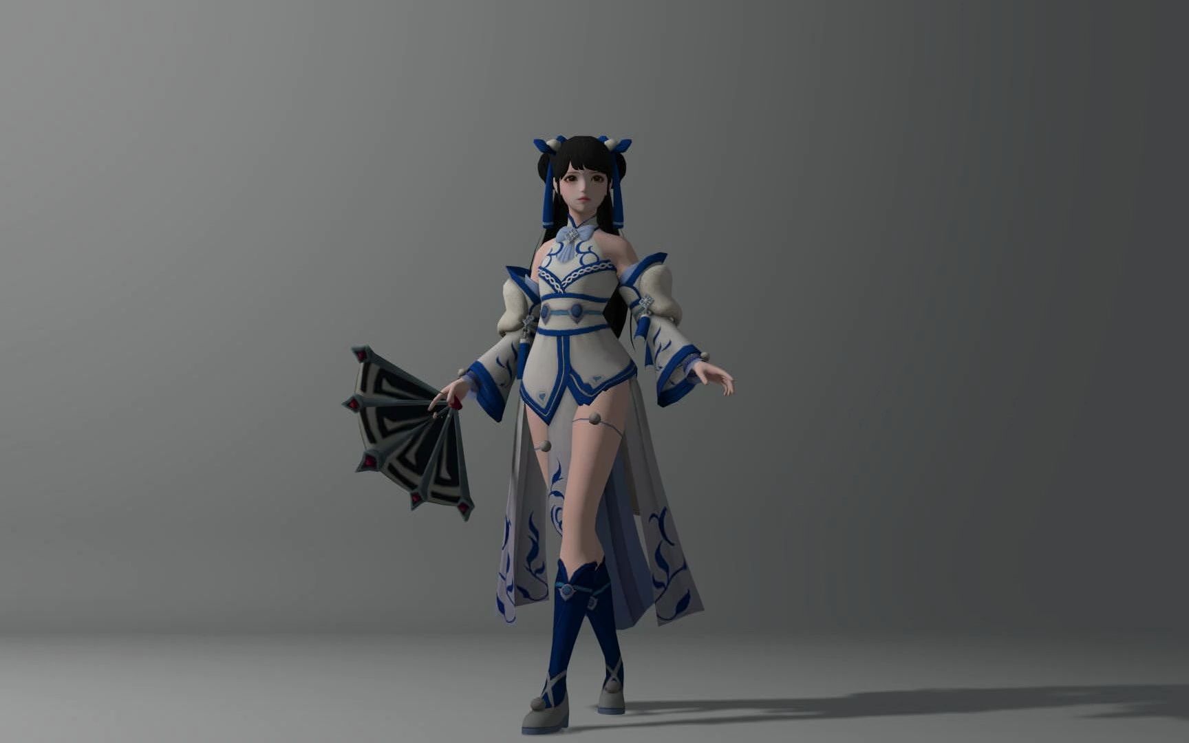 3d游戏动作求职作品集