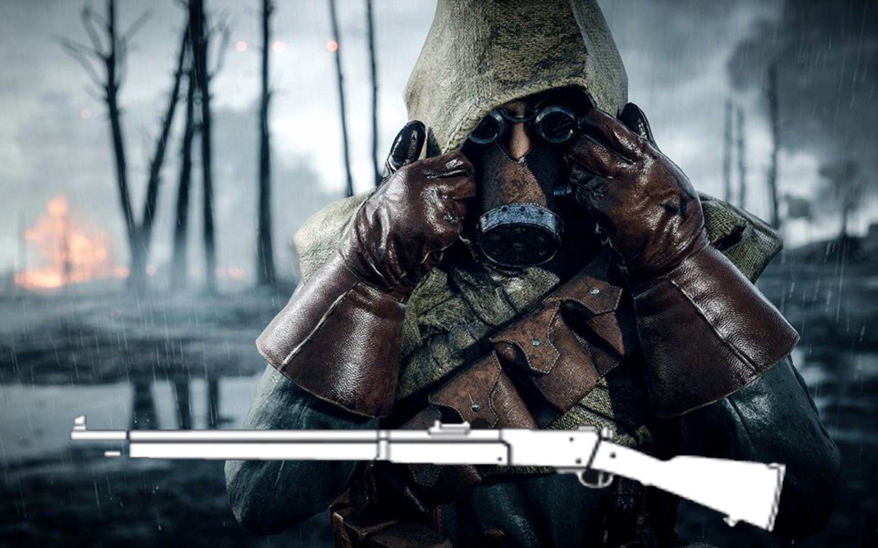 【战地1】勒贝尔1886,狙击就是我们的宿命(高燃 爆头)_战地1_游戏集锦