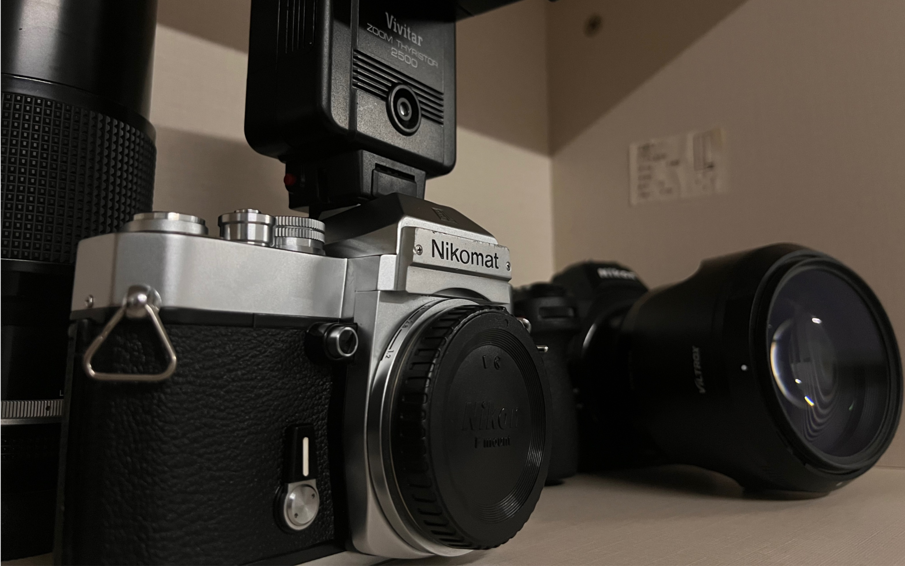 开学前一天 最后听听尼康马特的机械声