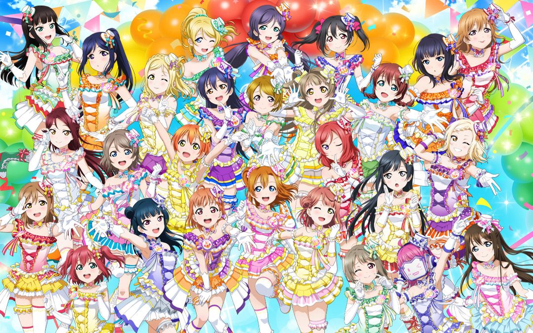 [图]年轻人的第一部偶像番，谈谈为什么我如此喜欢LoveLive! School idol project