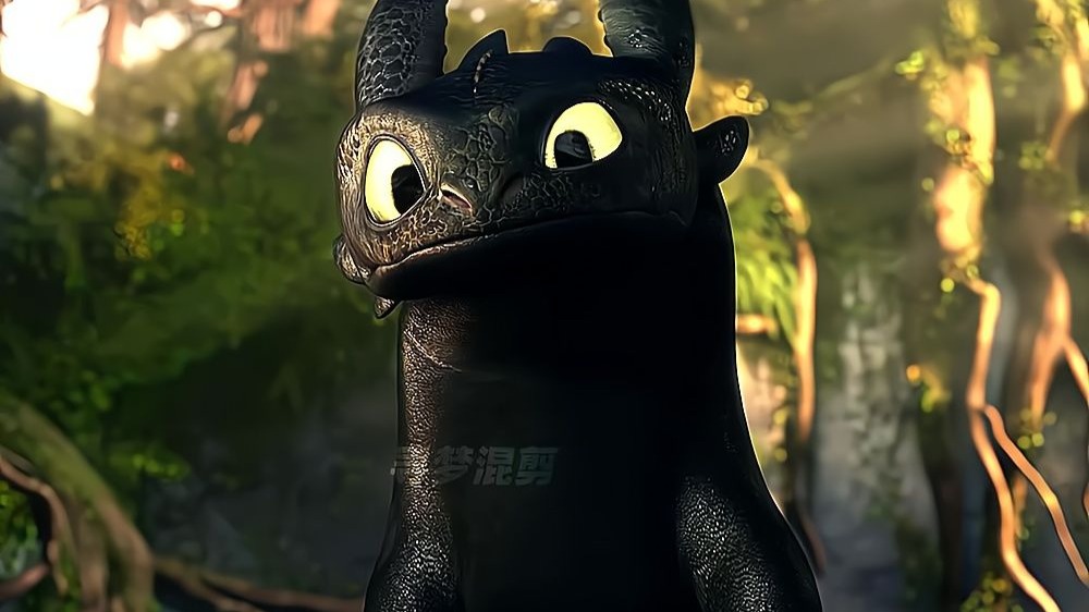 驯服夜煞只需要一条鱼,小嗝嗝和夜煞也太可爱了