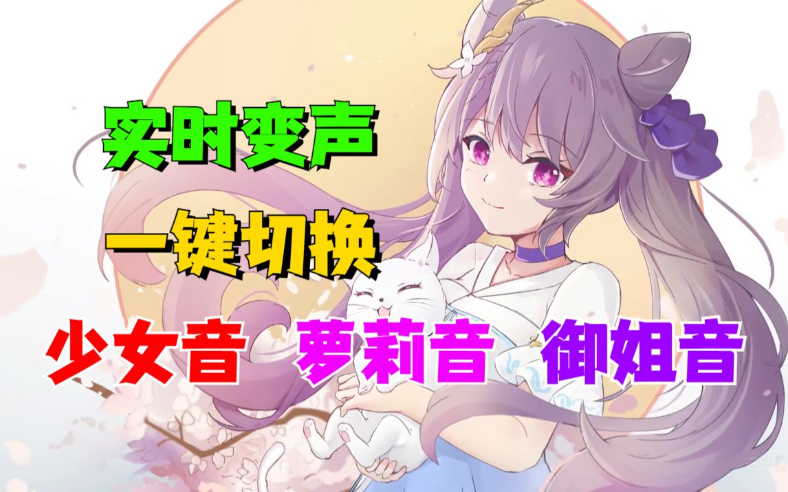 【变声器】实时变声软件,多种音效,一键切换.哔哩哔哩bilibili