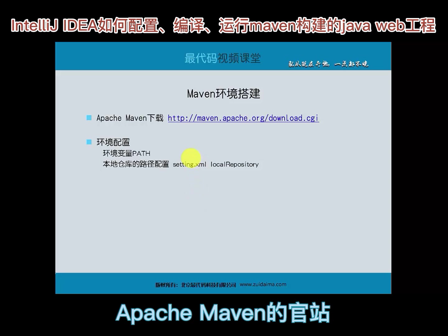 IntelliJ IDEA如何配置、编译、运行maven构建的java web工程哔哩哔哩bilibili