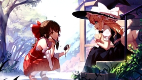 博丽灵梦樱花视屏壁纸 哔哩哔哩 つロ干杯 Bilibili