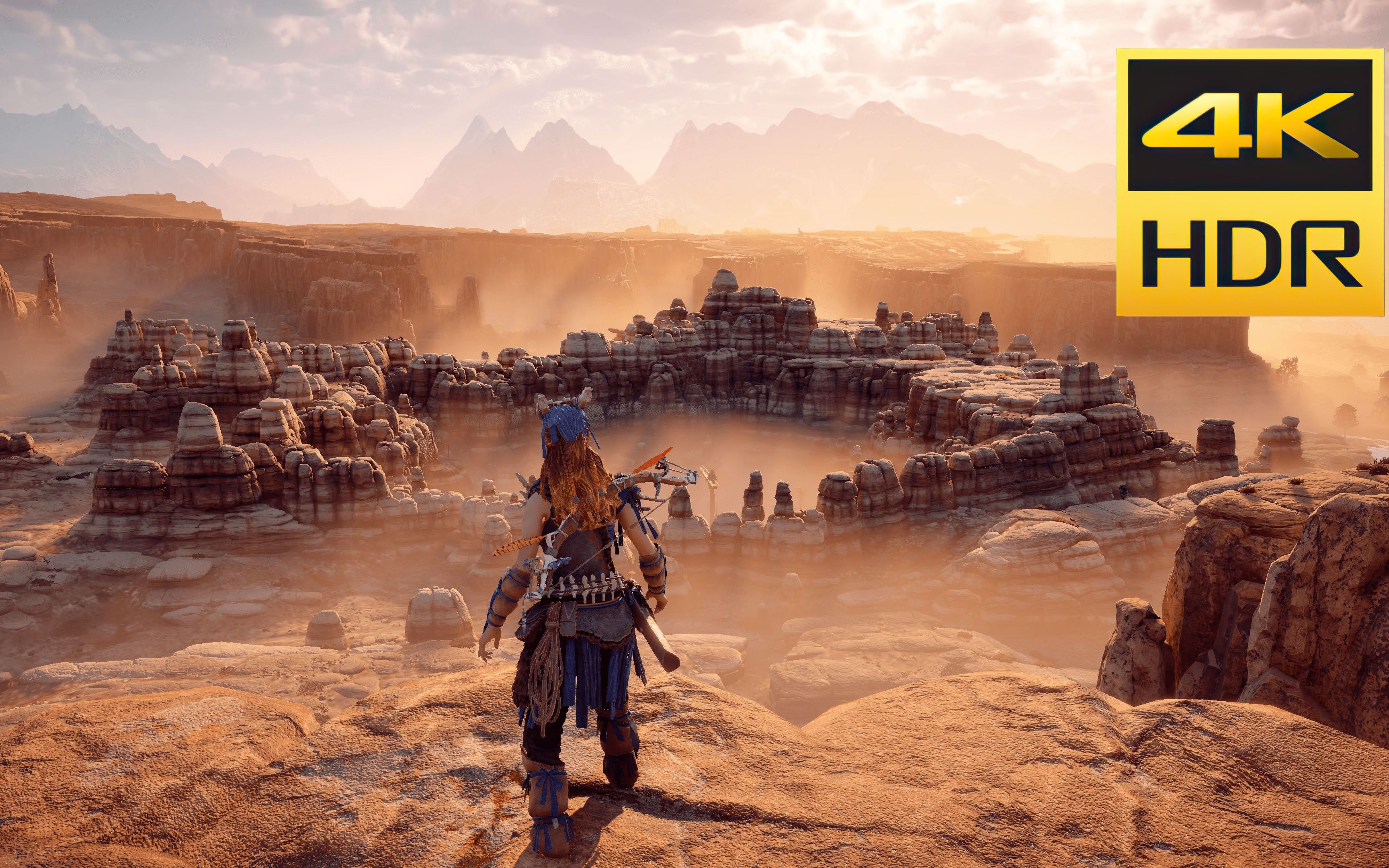 地平线零之曙光4k电影级画质风景欣赏