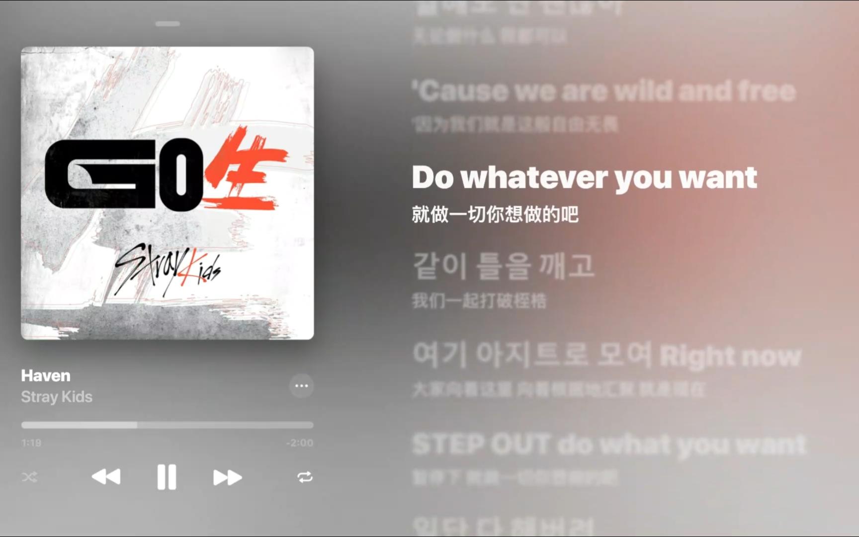 [图]日推|因为我们就是这般自由无畏 Do whatever you want【Haven—Stray Kids】