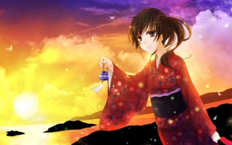 [图]【Sachiko】夕阳的山丘上绽放的花朵【mie】