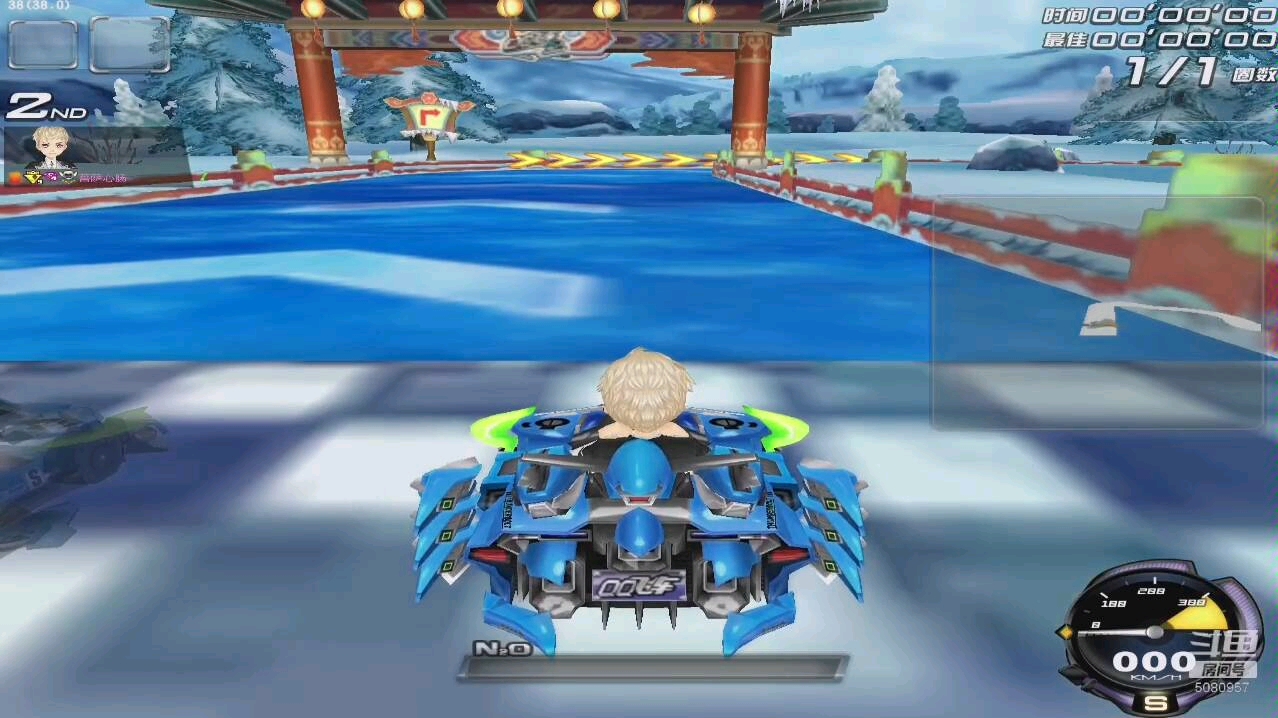 qq飞车史上最霸气大喷特效s绝影神驹计时两连发