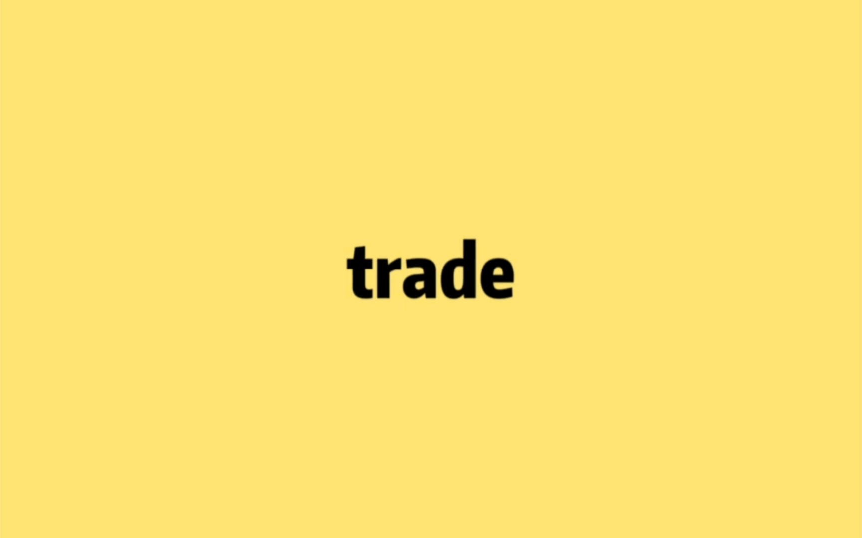 一分钟时事英语  Trade不仅仅表示“贸易”哔哩哔哩bilibili