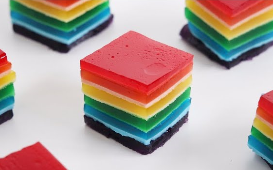 【SEODAM】彩虹果冻~|Rainbow jello Recipe哔哩哔哩bilibili