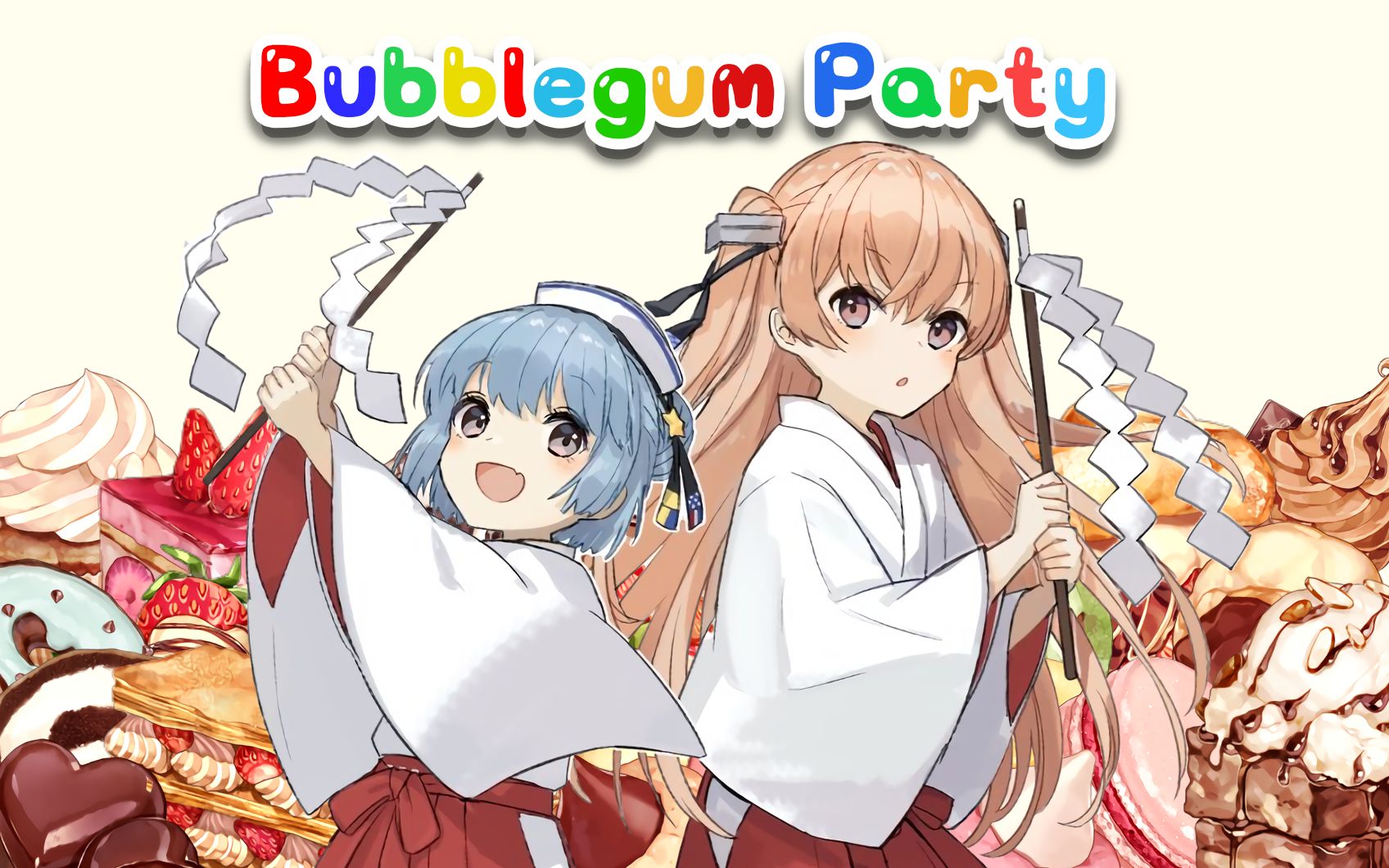 [图]【合唱】塞缪尔&约翰斯顿-泡泡糖派对(Bubblegum Party)-永恒甜蜜的友谊~Taffy3驱逐组