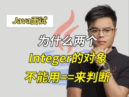 Descargar video: 【Java面试】遭遇生产事故！原因居然是用了Integer对象 ==判断！