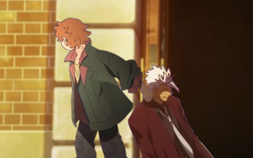 因为倒地姿势不对而被团员纠正的奥尔加团长