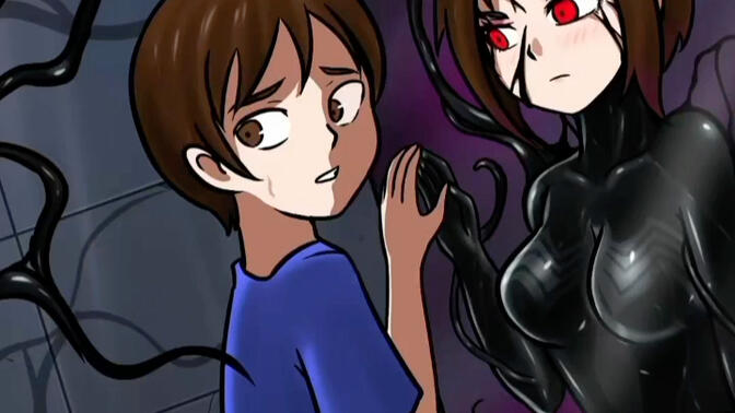 毒液附身美女之后男变女