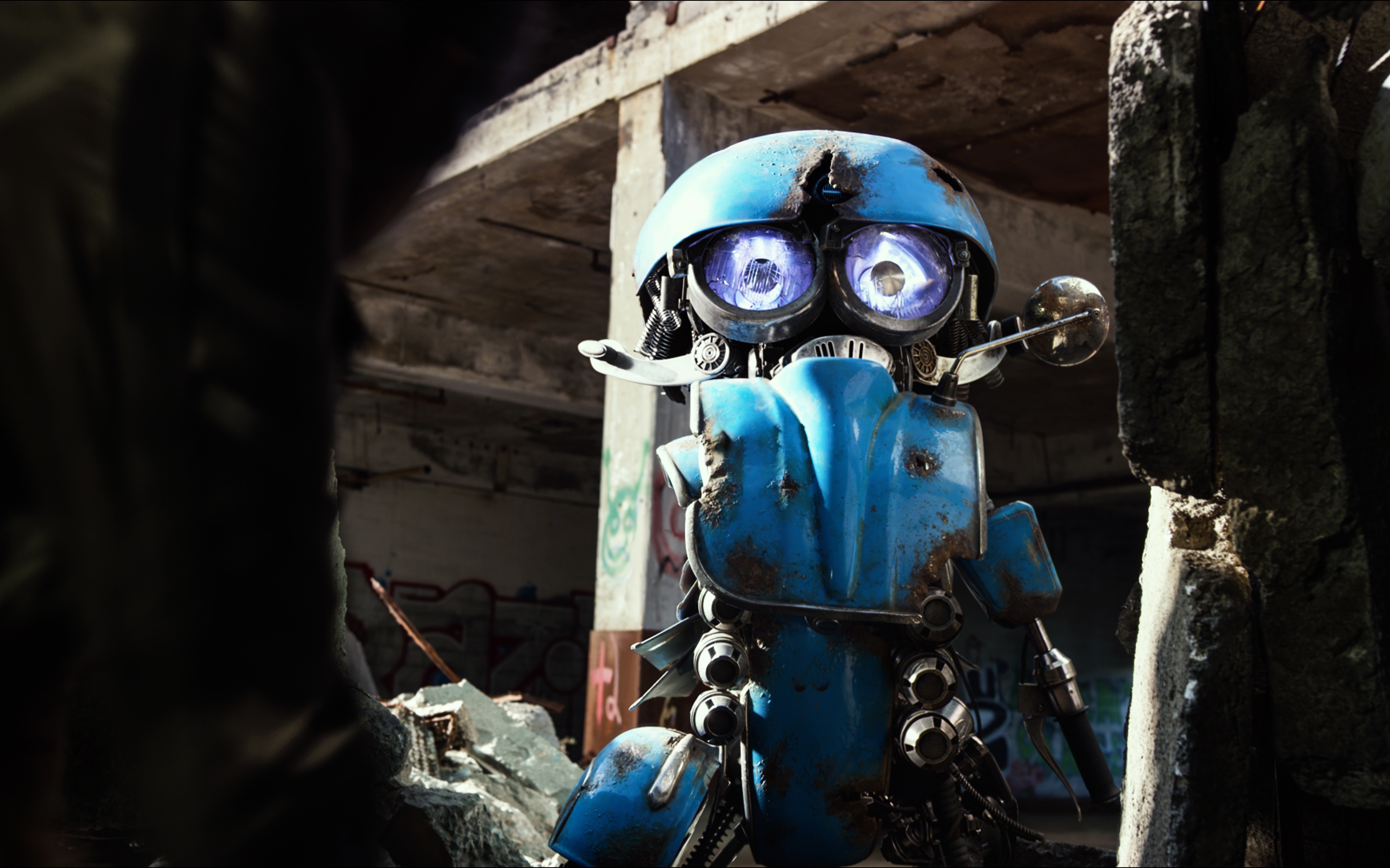 可爱卖萌的变形金刚小灵通超燃励志,胆小怕事,结果却救下所有人