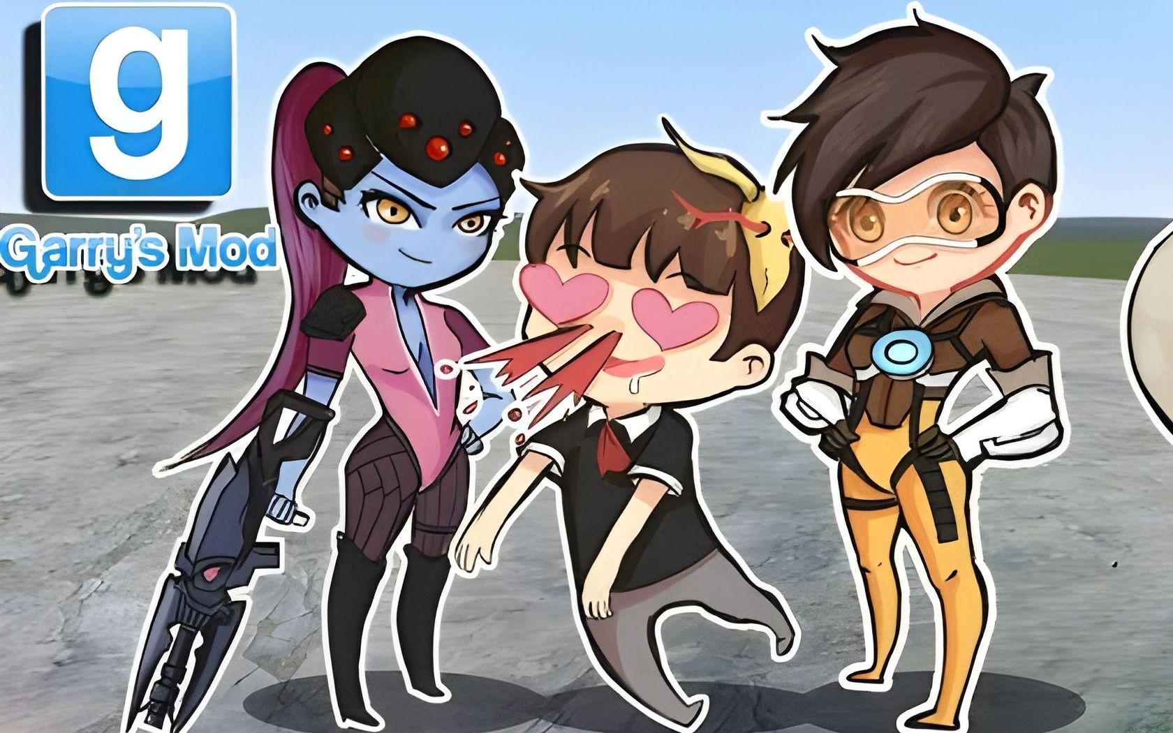 (补档)逆风笑【gmod日常】这个世界不需要更多英雄丨gmod 直播录像