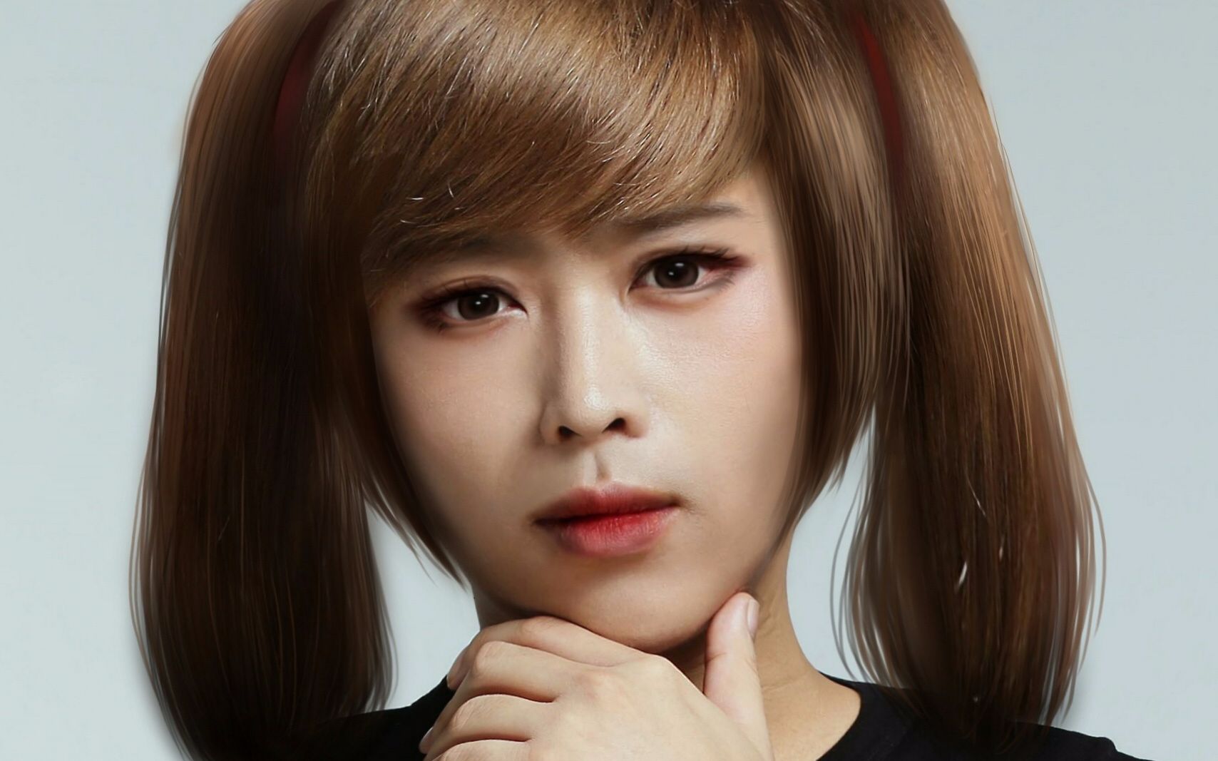 我卢本伟是真的没有女装求求你们信我