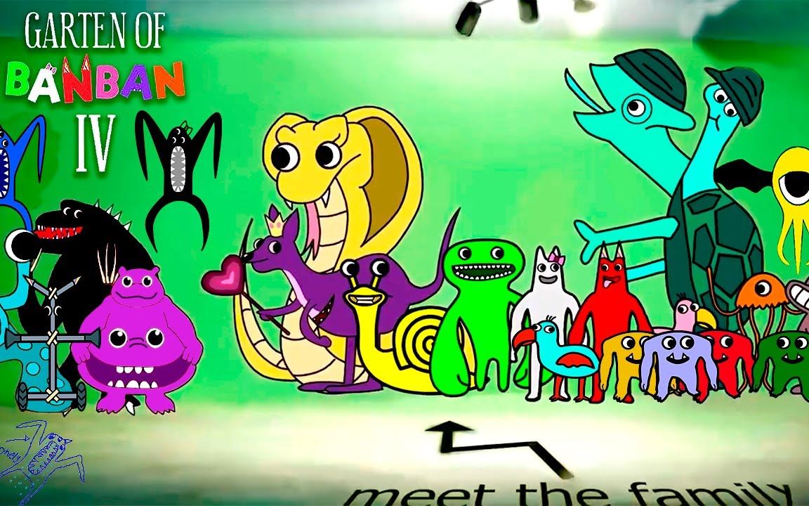 full gameplay - garten of banban 4 __ new scenes and monsters