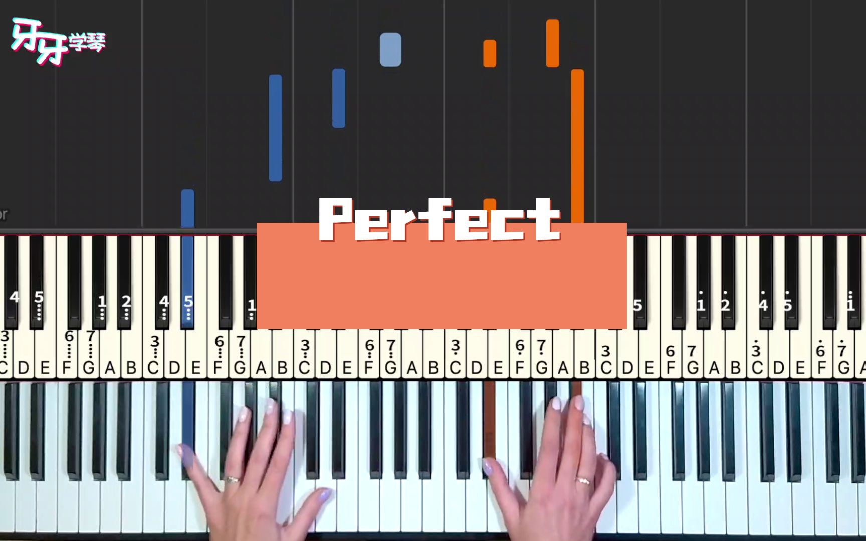 【钢琴】《Perfect》一首超适合婚礼的歌曲哔哩哔哩bilibili