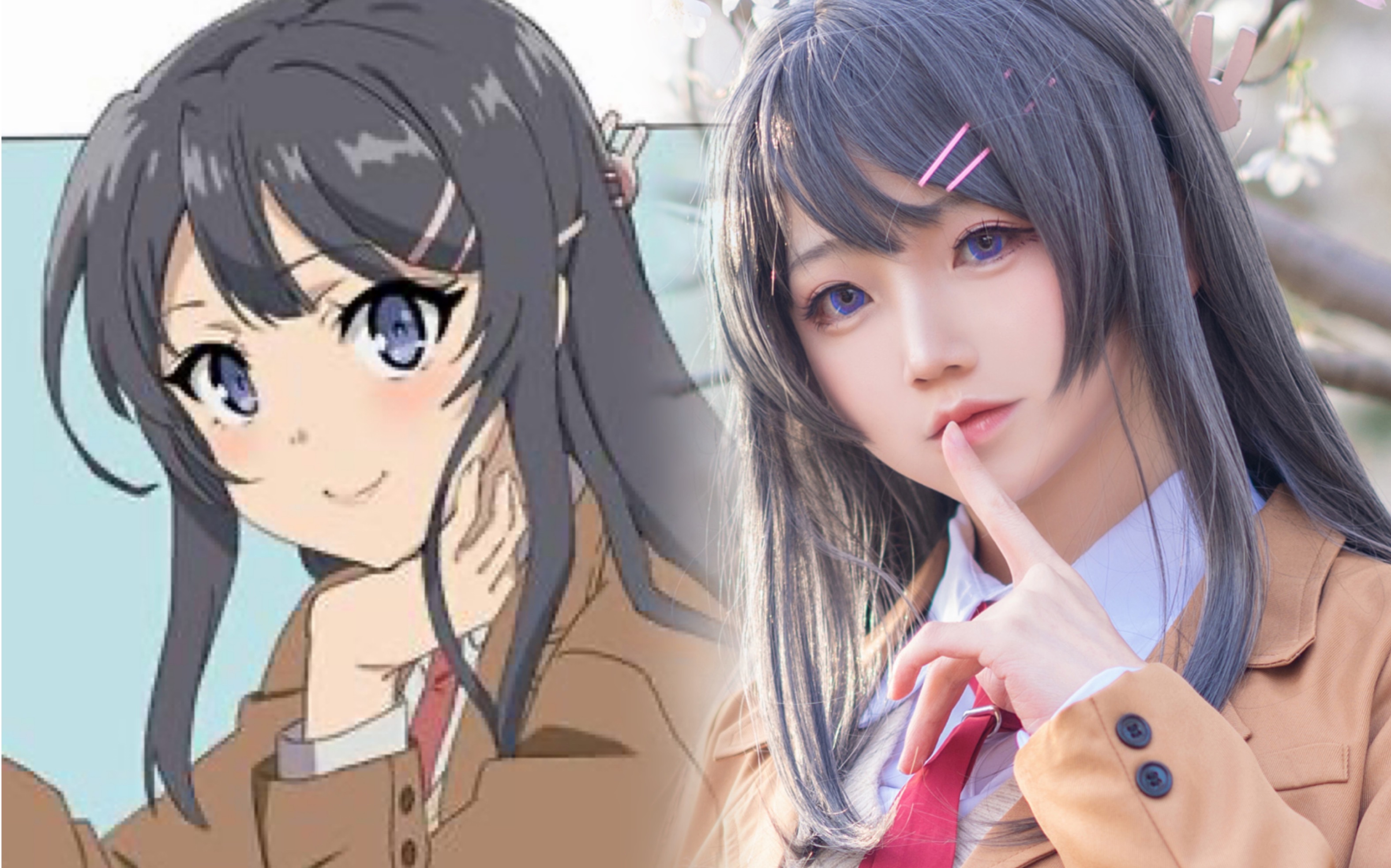 有一个会cos麻衣学姐的女朋友_哔哩哔哩_bilibili
