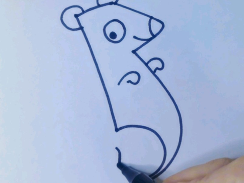 简笔画《狐獴》