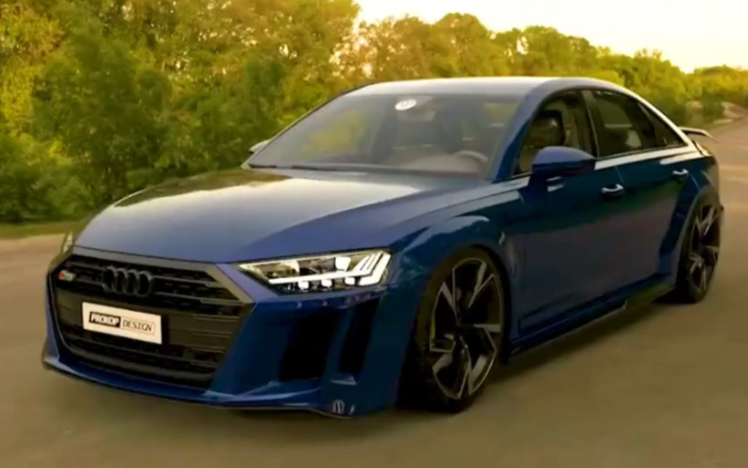 奥迪rs8概念车,这样还满意吗?