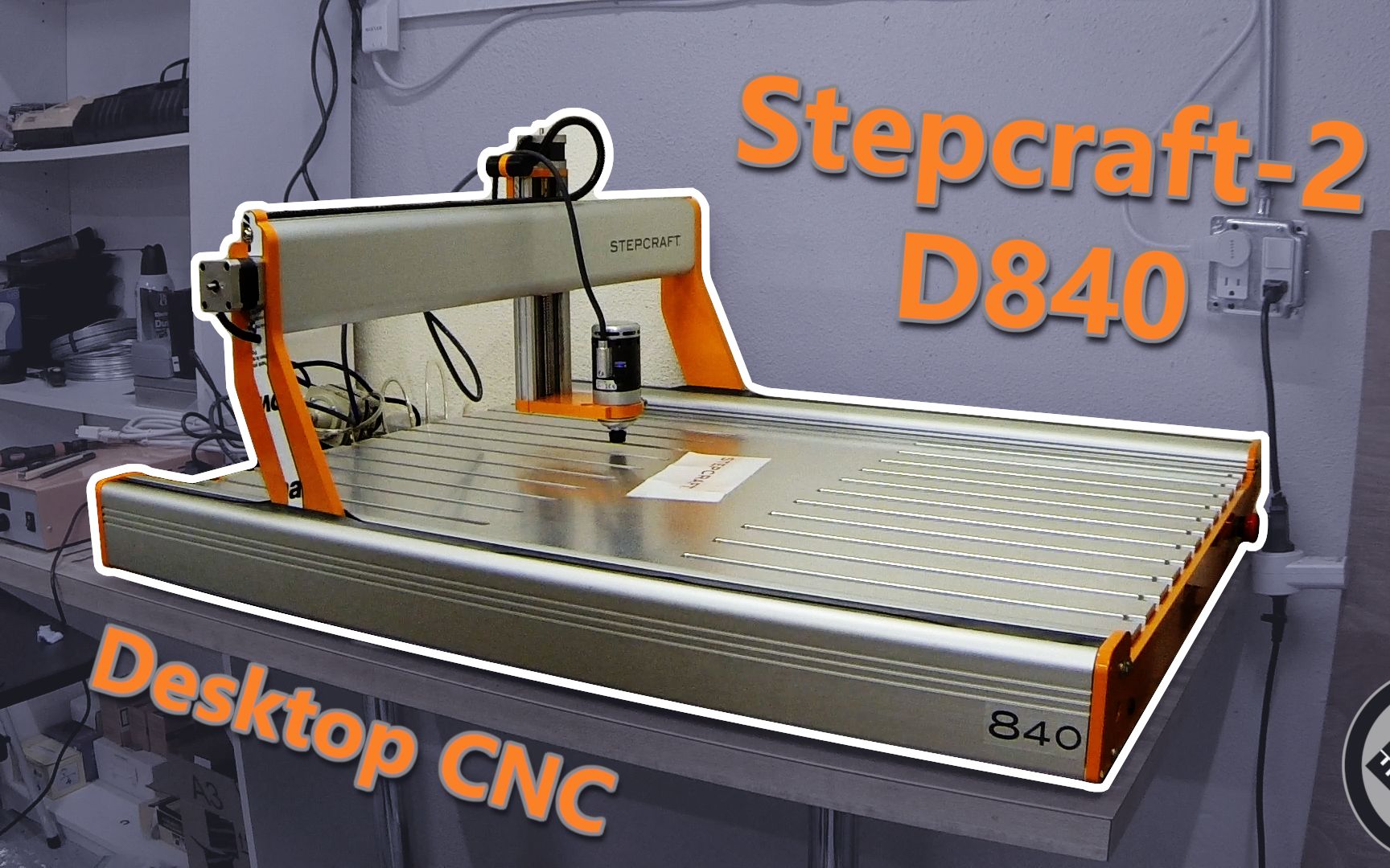 桌面级cnc雕刻机德国stepcraftd840组装和第一次试切