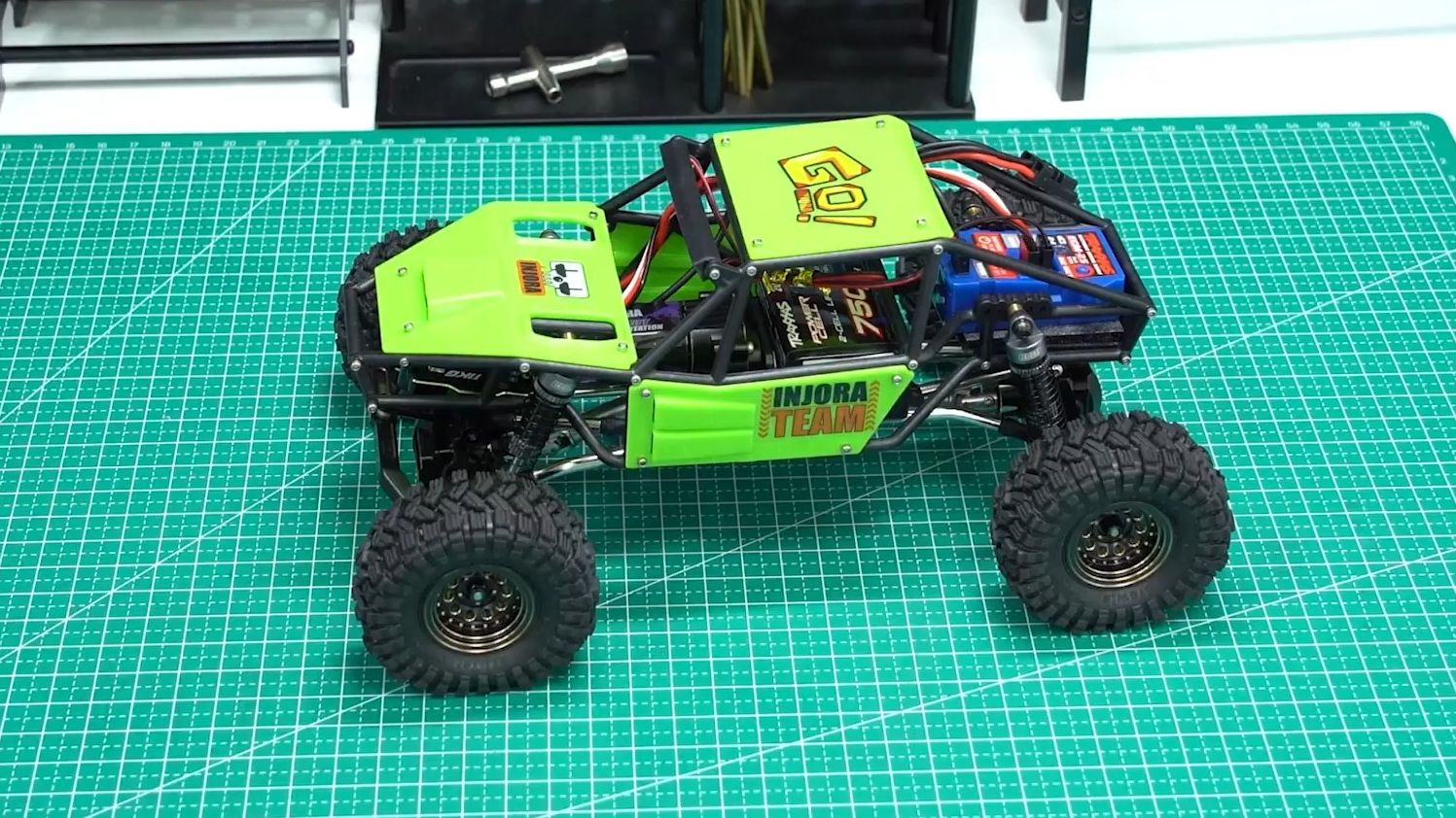 injora 118 trx4m rock tarantula buggy assembly