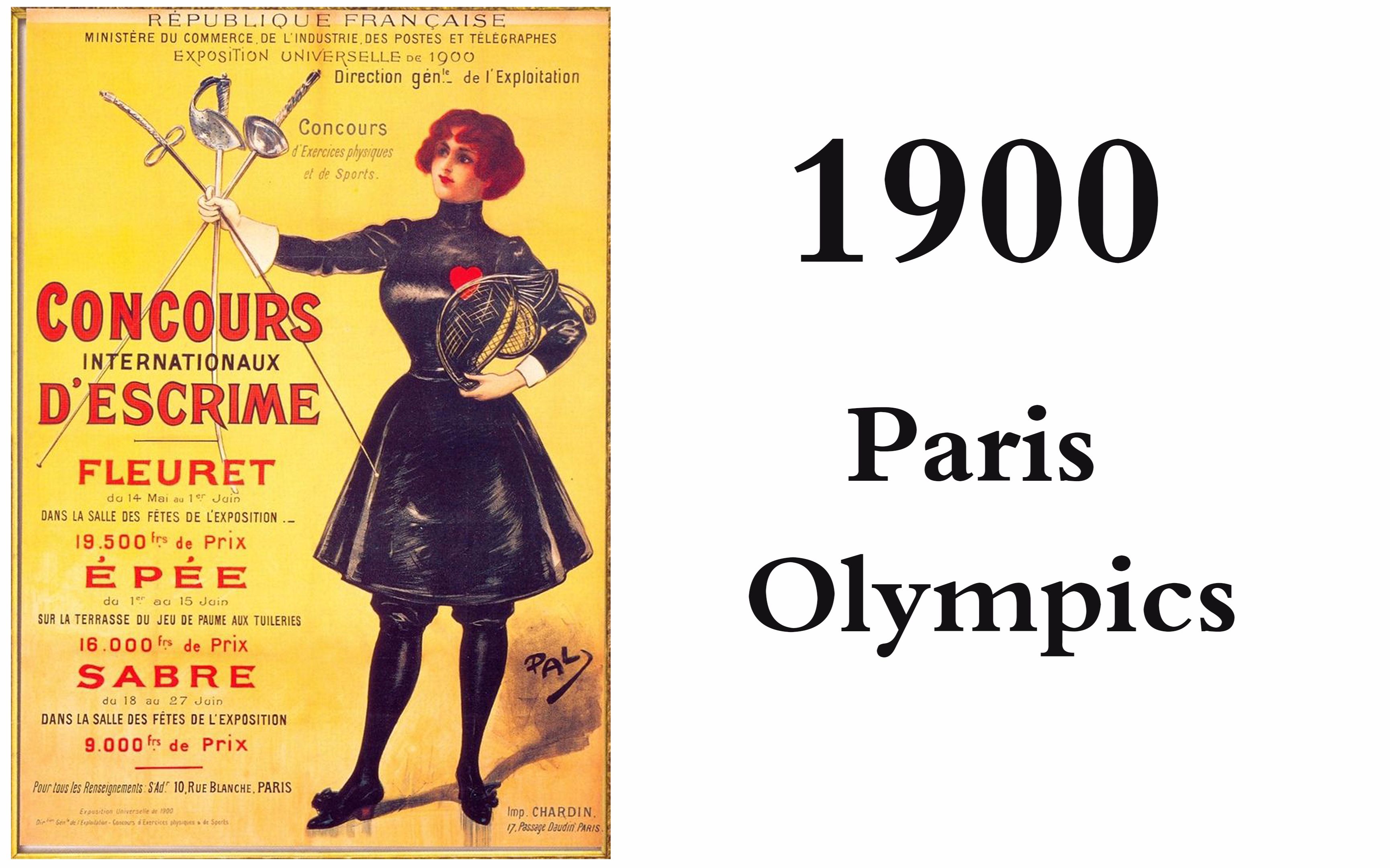 科普1900年巴黎奥运会历史档案