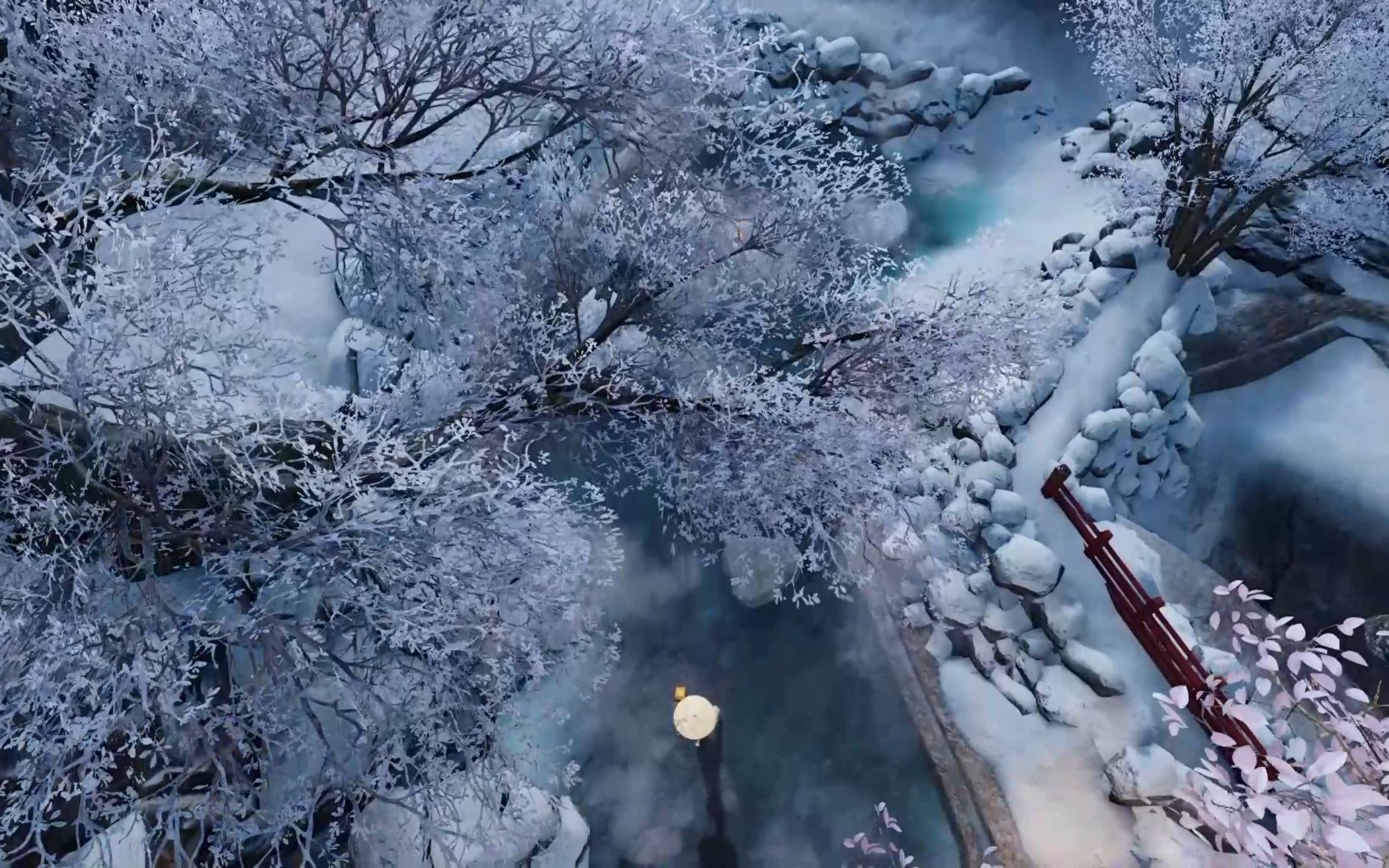 他朝若是同淋雪,此生也算共白头