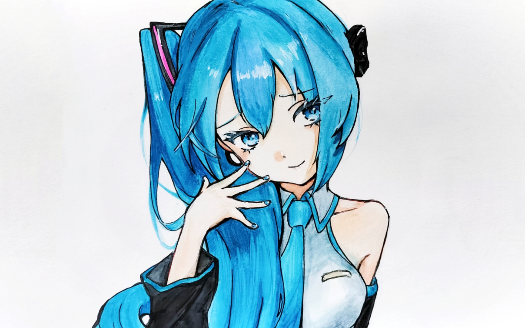 现在画断发初音还有人看吗