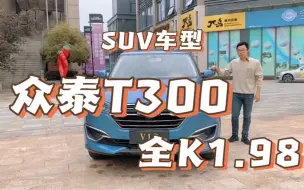 Download Video: 1.98预算可以买到的年份近SUV 17年上牌众泰T300