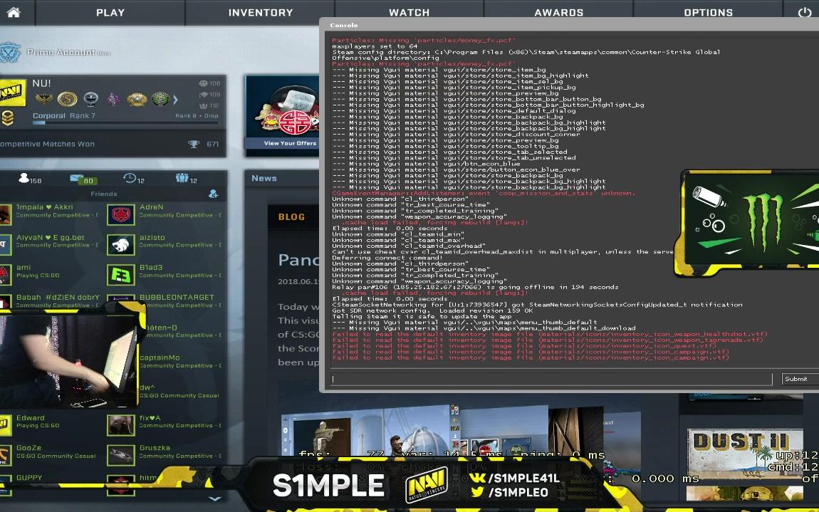 【CS:GO】S1mple 6月27日直播实况! - 视频下载 Video Downloader