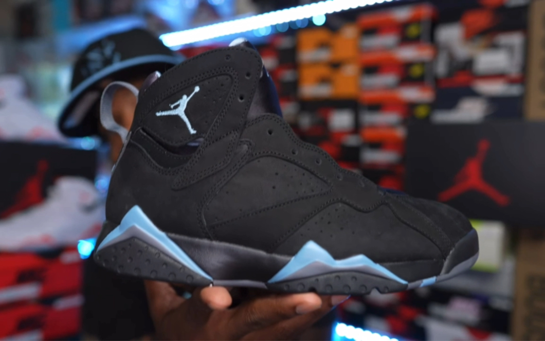 Air Jordan 7 Chambray 黑蓝 黑北卡 AJ7|JTSG哔哩哔哩bilibili