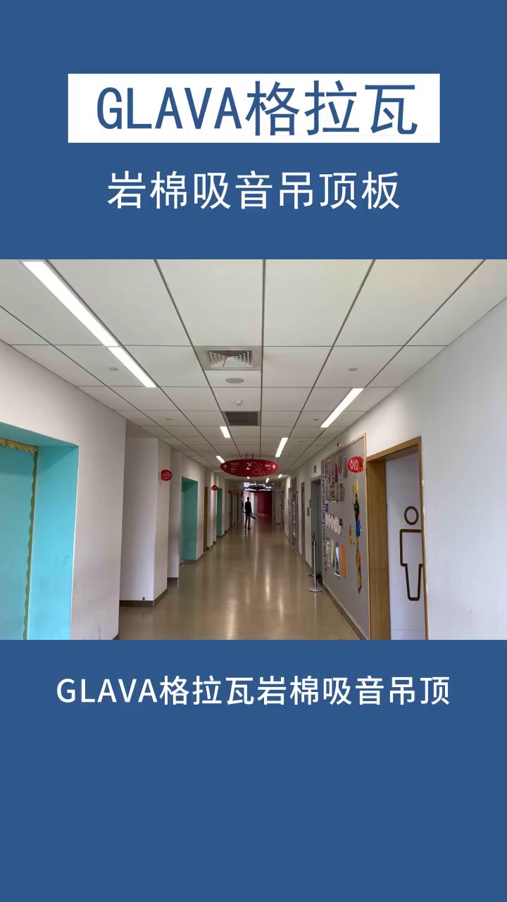 GLAVA格拉瓦岩棉吸音吊顶板在商业建筑中的应用案例#岩棉吸音吊顶板 #纤维吸音板 #吸音板图片 #吊顶吸音板 #岩棉吸音墙板 #岩棉吸音墙板生产厂家哔...