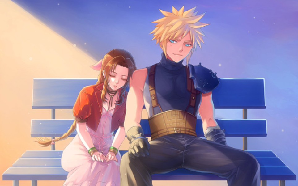 最终幻想7重制版爱丽丝x克劳德从初见到相知再到最后的分别克劳德这