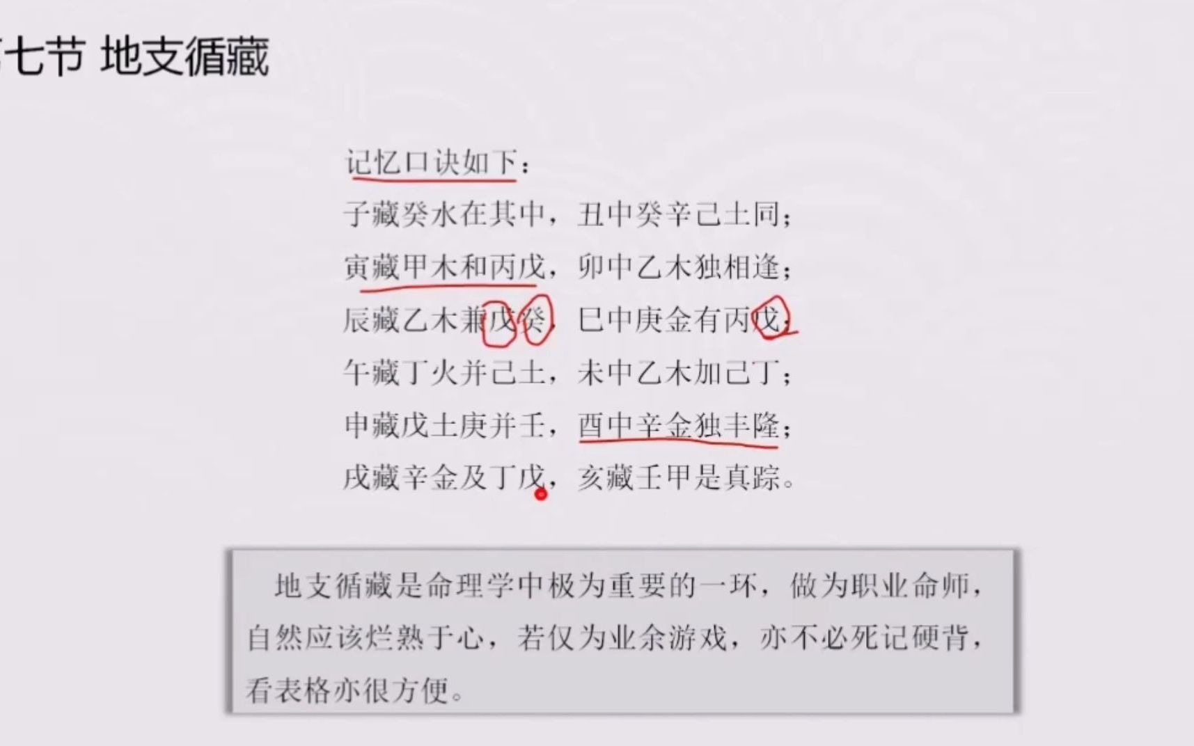 八字基础必学的知识,藏干口诀如何解读哔哩哔哩bilibili